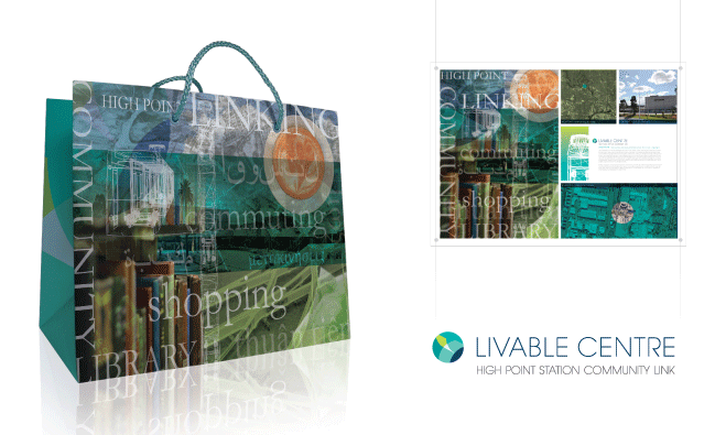 <Illustration and Graphic Design by Nina Spiess: Livable Centre >