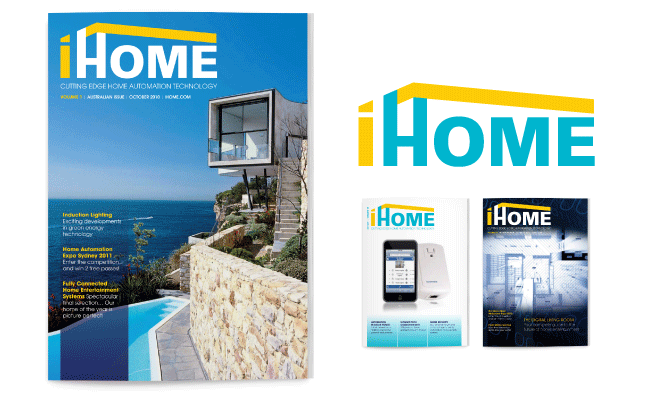 <Logo and Graphic Design by Nina Spiess: iHome>